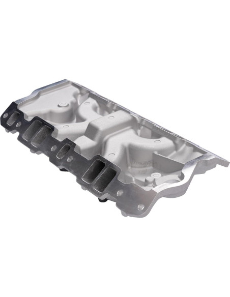 Colector de Admisión Aluminio NEWZQ para Chevy 305 350 383 1955-1986