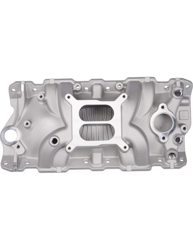 Colector de Admisión Aluminio NEWZQ para Chevy 305 350 383 1955-1986