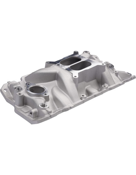 Colector de Admisión Aluminio NEWZQ para Chevy 305 350 383 1955-1986