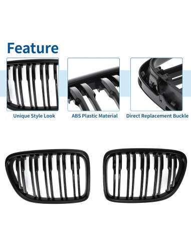 Parrilla del Parachoques Frontal BMW X1 E84 2009-2015 X AUTOHAUX