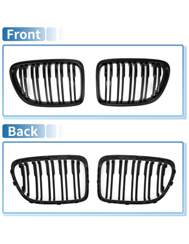 Parrilla del Parachoques Frontal BMW X1 E84 2009-2015 X AUTOHAUX