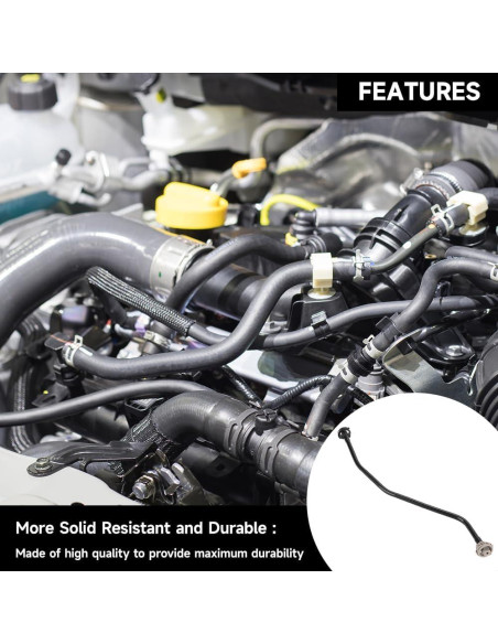 Manguera de Refrigerante Radiador YOLLKY Audi A4 A5 2013-2016