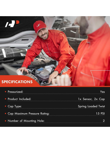 Tanque de Recuperación de Refrigerante A-Premium para BMW 328d, 335i, 435i, M2, M235i