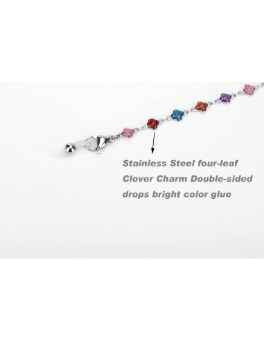 Cadena de Gafas de Acero Inoxidable Hecha a Mano 75 cm