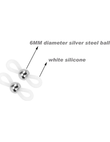 Cadena de Gafas de Acero Inoxidable Hecha a Mano 75 cm