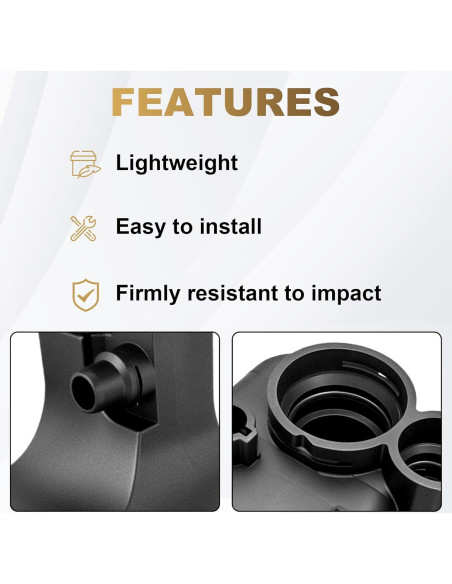 Tanque de Refrigerante PartsFlow con Tapa para BMW 1999-2010