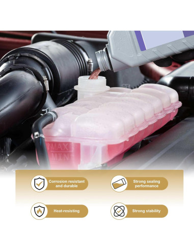 Tanque de Refrigerante PartsFlow con Tapa para BMW 1999-2010