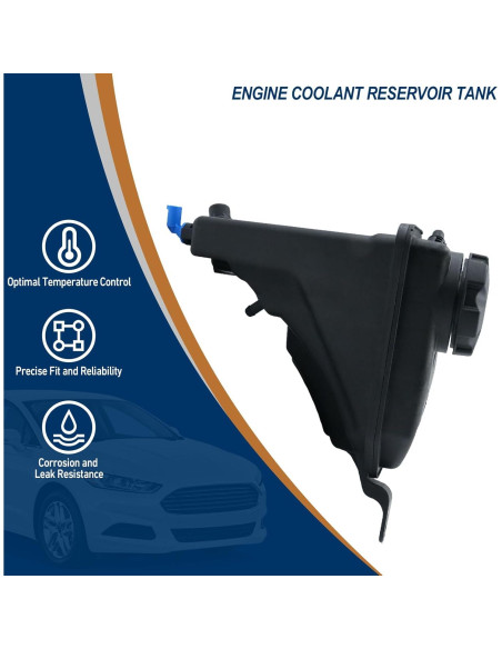 Tanque de Refrigerante Torquizo con Sensor y Tapa para BMW