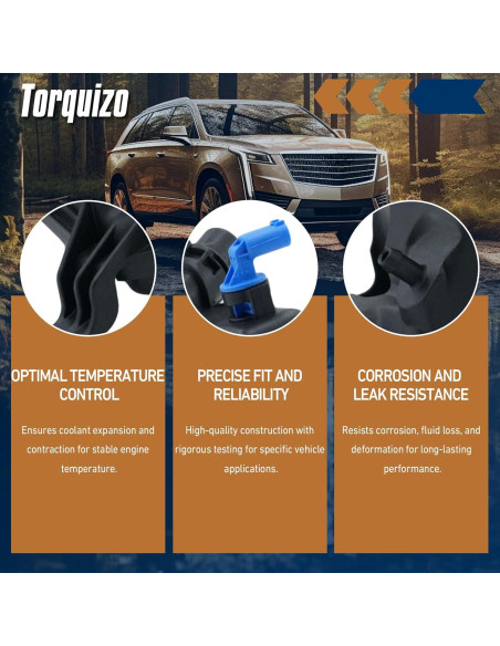 Tanque de Refrigerante Torquizo con Sensor y Tapa para BMW