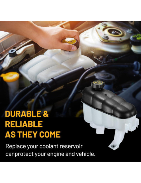 Tanque de Refrigerante SYKRSS 603-973 Compatible GMC/Chevy