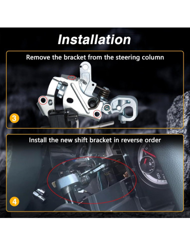 Soporte de Palanca de Cambios EVRBUL con Solenoide para Ram