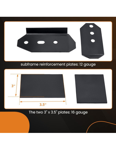 Kit de Reparación Subchasis Tuningsworld BMW E46 1997-2006