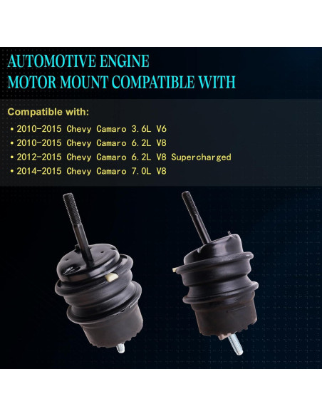 Soporte de Motor SHERXINBO para Chevy Camaro 2010-2015 3.6L 6.2L