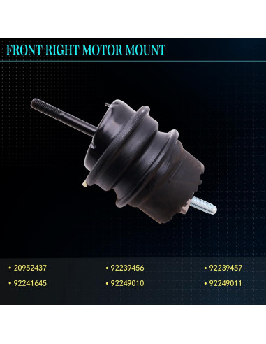 Soporte de Motor SHERXINBO para Chevy Camaro 2010-2015 3.6L 6.2L