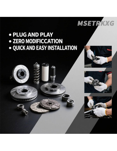 Montaje de Transmisión Trasero MSETRKXG para Volkswagen y Audi