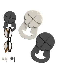 Soporte Magnético para Gafas de Silicona - Trébol 4 Hojas