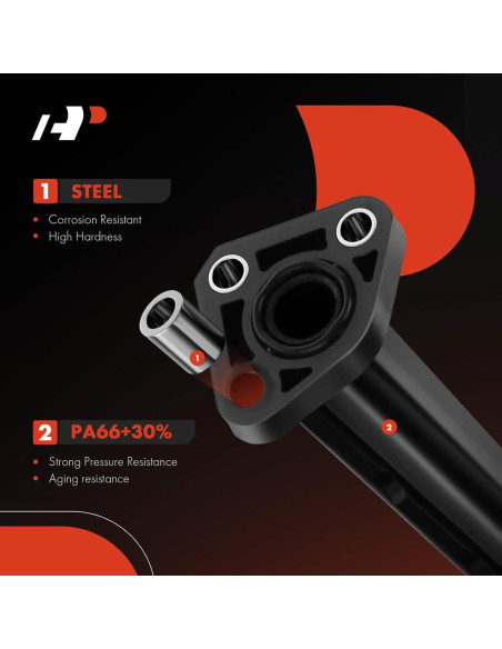 Carcasa Termostato Agua A-Premium para Audi A4 1.8L 2002-2006