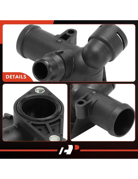 Carcasa Termostato Agua A-Premium para Audi A4 1.8L 2002-2006