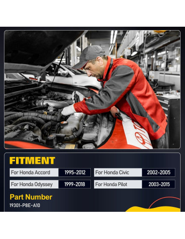 Carcasa de Termostato OCPTY para Honda Accord/Civic/Odyssey