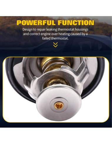 Carcasa de Termostato OCPTY para Honda Accord/Civic/Odyssey