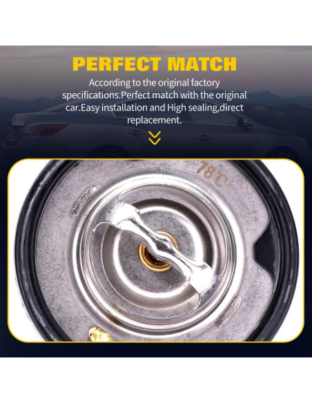 Carcasa de Termostato OCPTY para Honda Accord/Civic/Odyssey