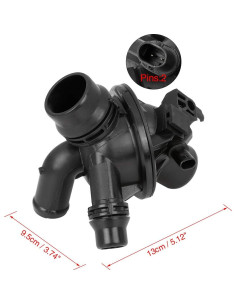 Termostato de Refrigerante X AUTOHAUX para BMW 535i 2011-2016 2