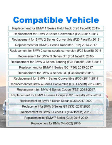 Bomba de Agua JDMON para BMW 1 2 3 4 5 6 7 Series 11518638026