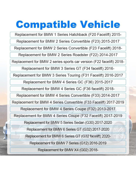Bomba de Agua JDMON para BMW 1 2 3 4 5 6 7 Series 11518638026