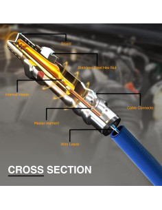 Sensor de Oxígeno Upstream BAIXINDE 213-4764 Compatible Chevy 2