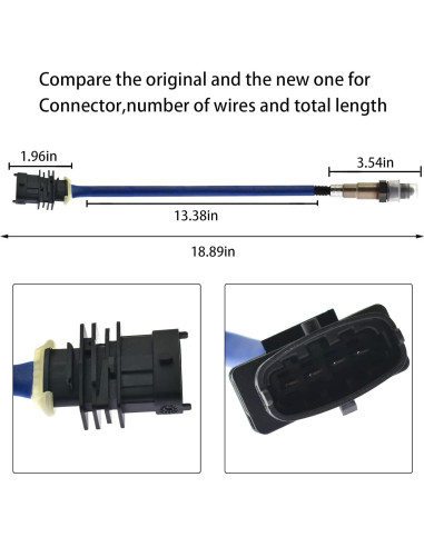 Sensor de Oxígeno Upstream BAIXINDE 213-4764 Compatible Chevy