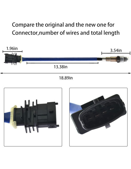 Sensor de Oxígeno Upstream BAIXINDE 213-4764 Compatible Chevy