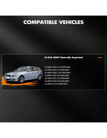 Sensor de Oxígeno Calefaccionado AZHZ para BMW 325Ci 2003-2006