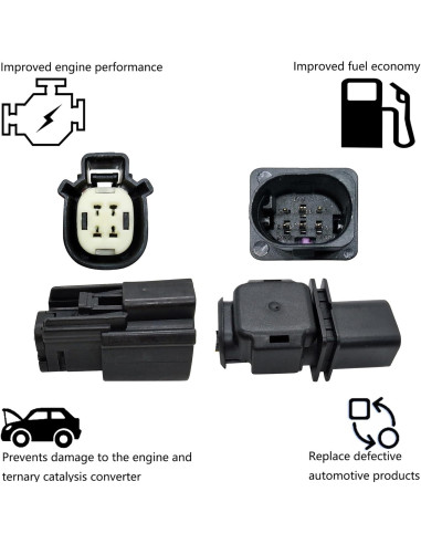 Sensores de Oxígeno Dropwater 2 Piezas para Ford Fiesta 2014-2015