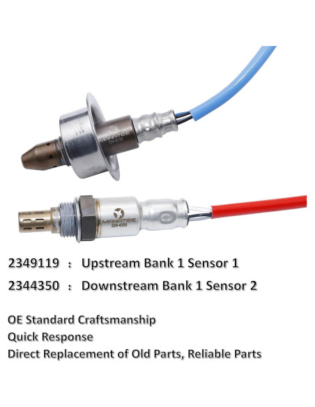 MANATEE Juego Sensor de Oxígeno O2 Honda Civic 1.8L 2006-2015