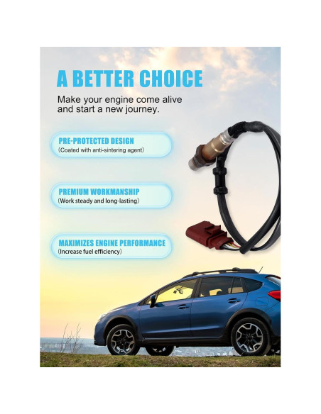 Sensor de Oxígeno Descendente TAUTOY 250-25112 para Audi y VW