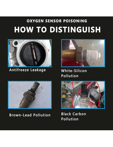 MANATEE Juego Sensor de Oxígeno O2 Honda Civic 1.8L 2006-2015