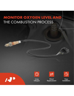 Sensor de Oxígeno O2 A-Premium 4PC Compatible Audi y VW 2