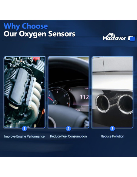 Sensor de Oxígeno Maxfavor O2 para BMW 128I 135I 323I 328I 335I