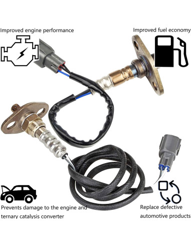 Sensor de Oxígeno Dropwater 2 Pcs para Toyota Tacoma 2001-2004