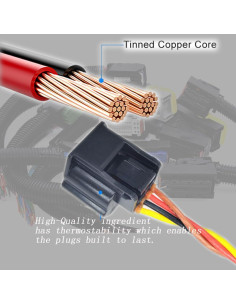 Conector de Sensor de Flujo de Aire IXGKHC 22680-3VA0A Reemplazo 2