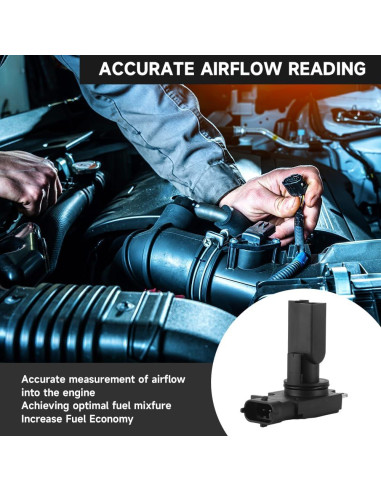 Sensor de Flujo de Aire Masivo YOLLKY 2407yo038 Compatible SAAB OPEL