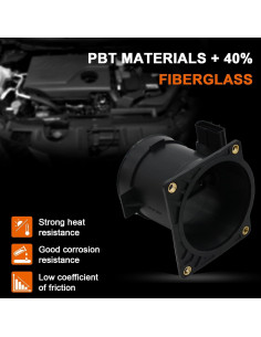 Sensor de Flujo de Aire Masivo MAF BEAMINGAUTO para Ford 1998-2004 2