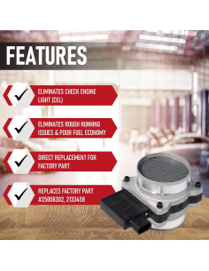 Sensor de Flujo de Aire Masivo AA Ignition 2133458 Compatible GM 2