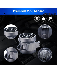 Sensor de Flujo de Aire Masivo YZHIDIANF 13627513957 para BMW 2
