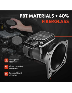 Sensor de Flujo de Aire Masivo A-Premium 6 Pines para Ford 2