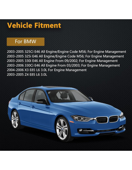 Sensor de Flujo de Aire Masivo Yezoauto HNA308 para BMW