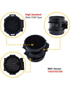 Sensor de Flujo de Aire Masivo MAF LLNSEAUTO Compatible BMW y Hyundai 2