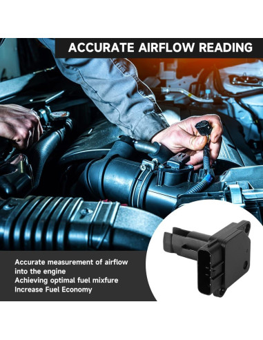 Sensor de Flujo de Aire Masivo YOLLKY 2407yo042 Compatible Toyota