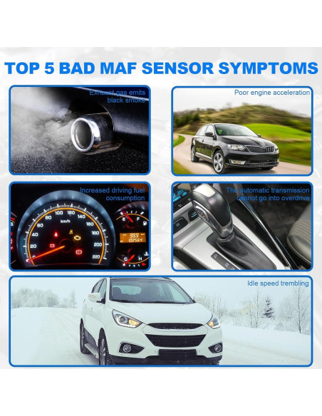 Sensor de Flujo de Aire MAF Yeoflagtrade 13621432356 Compatible BMW