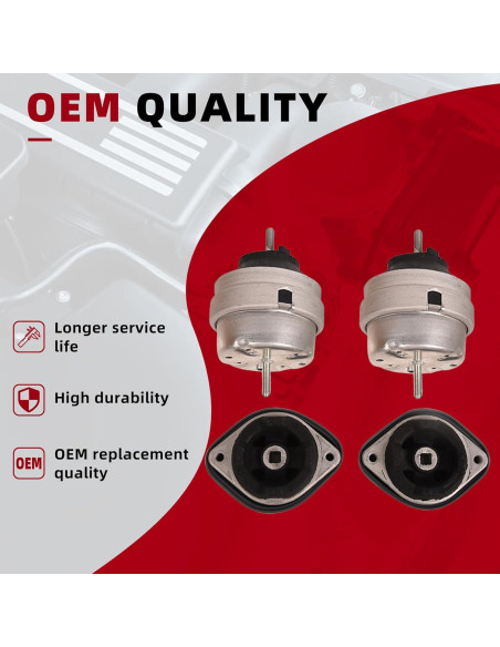Montaje de Motor y Transmisión NTZ para VW Passat/Audi A4 1.8L